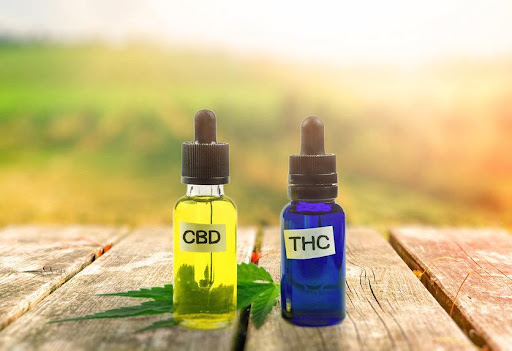 CBD and THC oils.