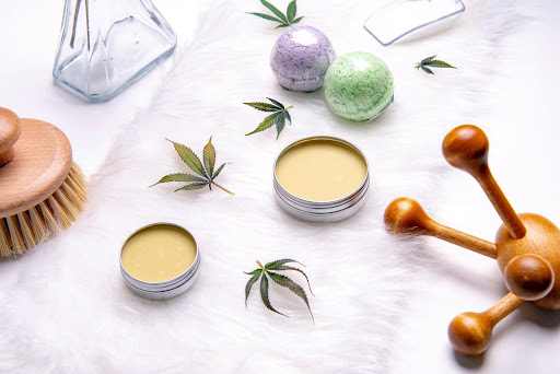 CBD beauty products.